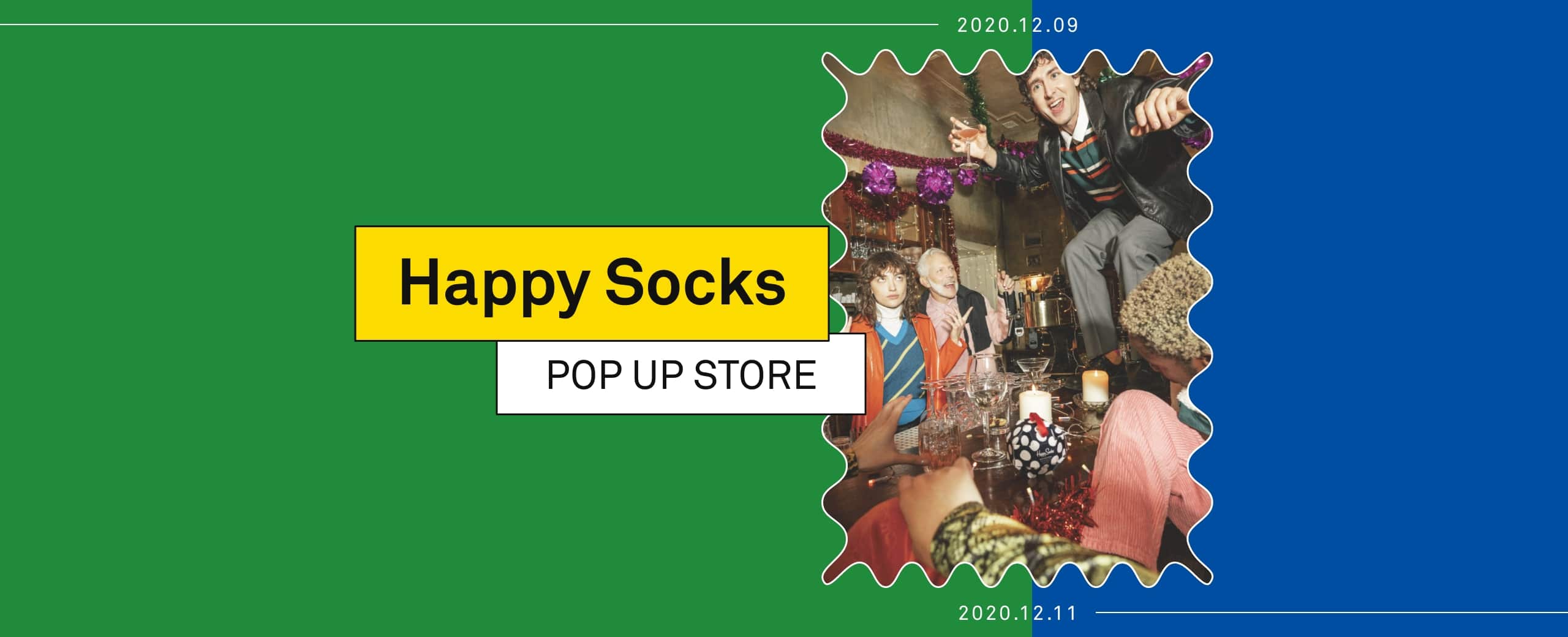 "Happy Socks POP UP STORE"