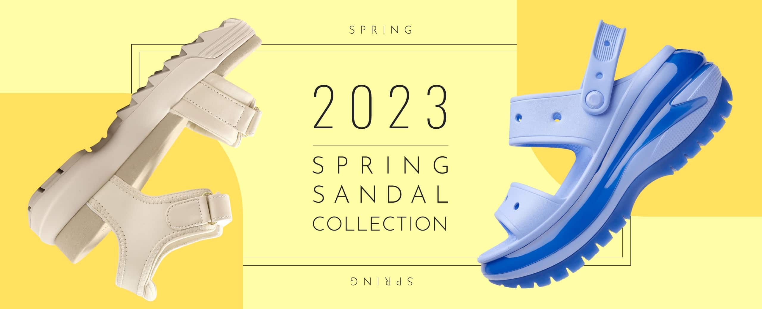 2023年春夏 "SANDAL LOOK" 第一弾！