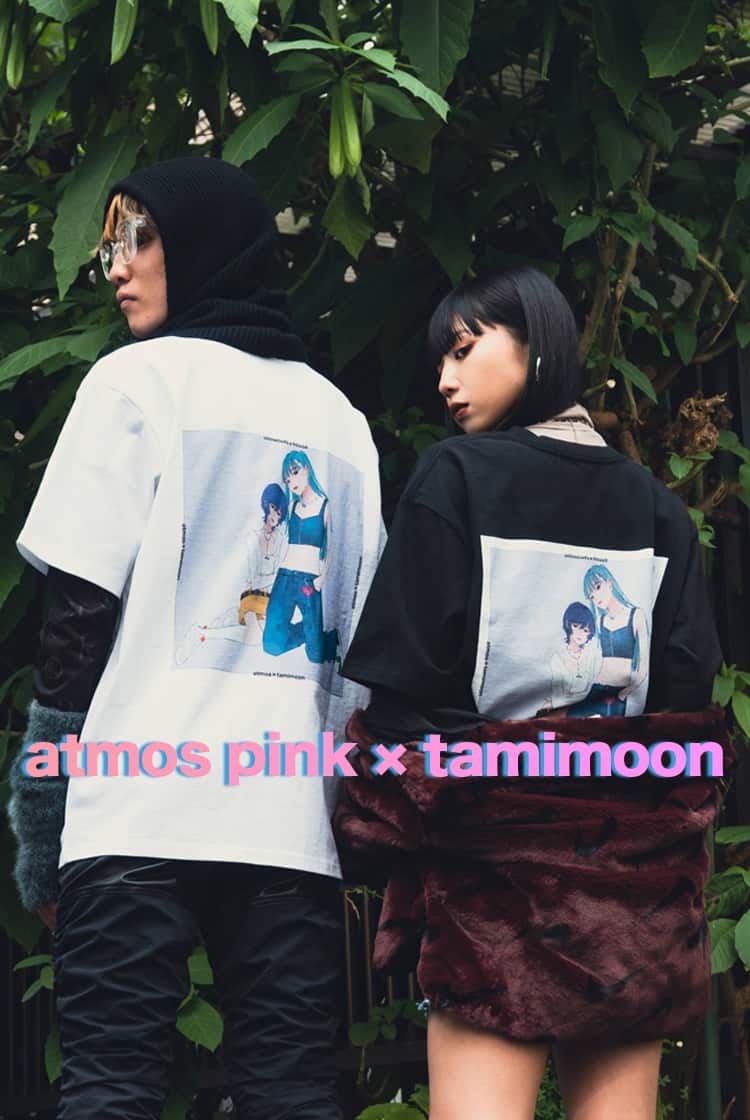 tamimoon × atmos pink COLLABORATION