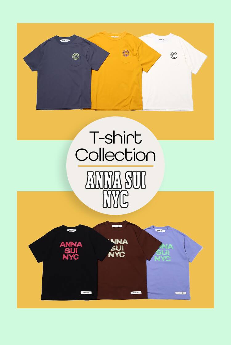 ANNA SUI NYC T shirt collection