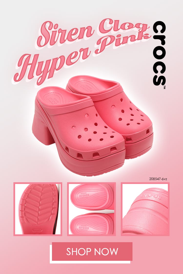 crocs Siren Clog Hyper Pink