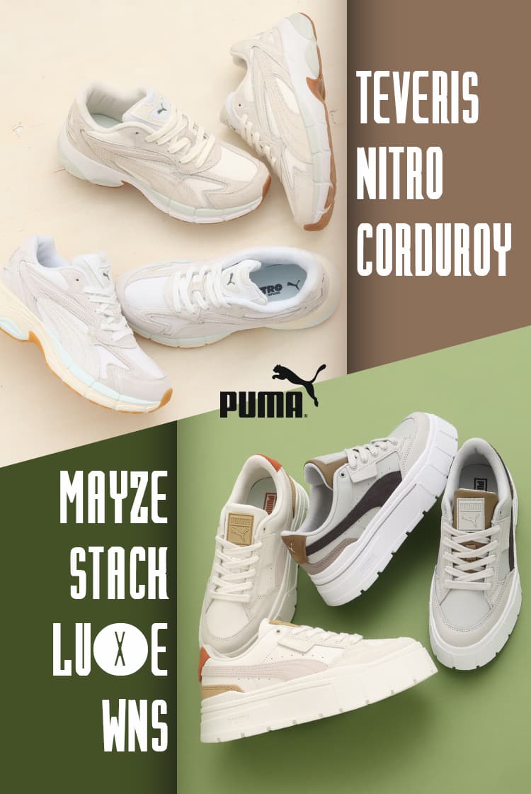 PUMA TEVERIS NITRO CORDUROY / MAYZE STACK LUXE WNS