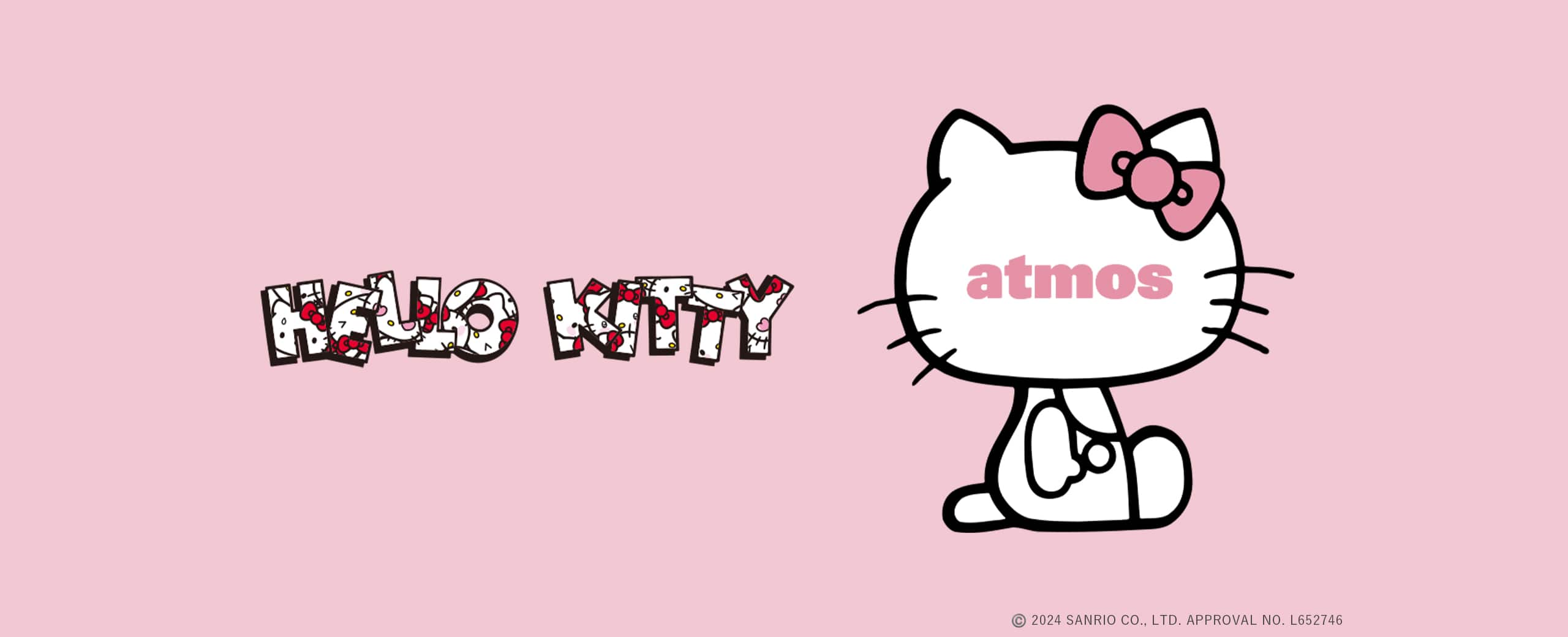 atmos pink × Hello Kitty