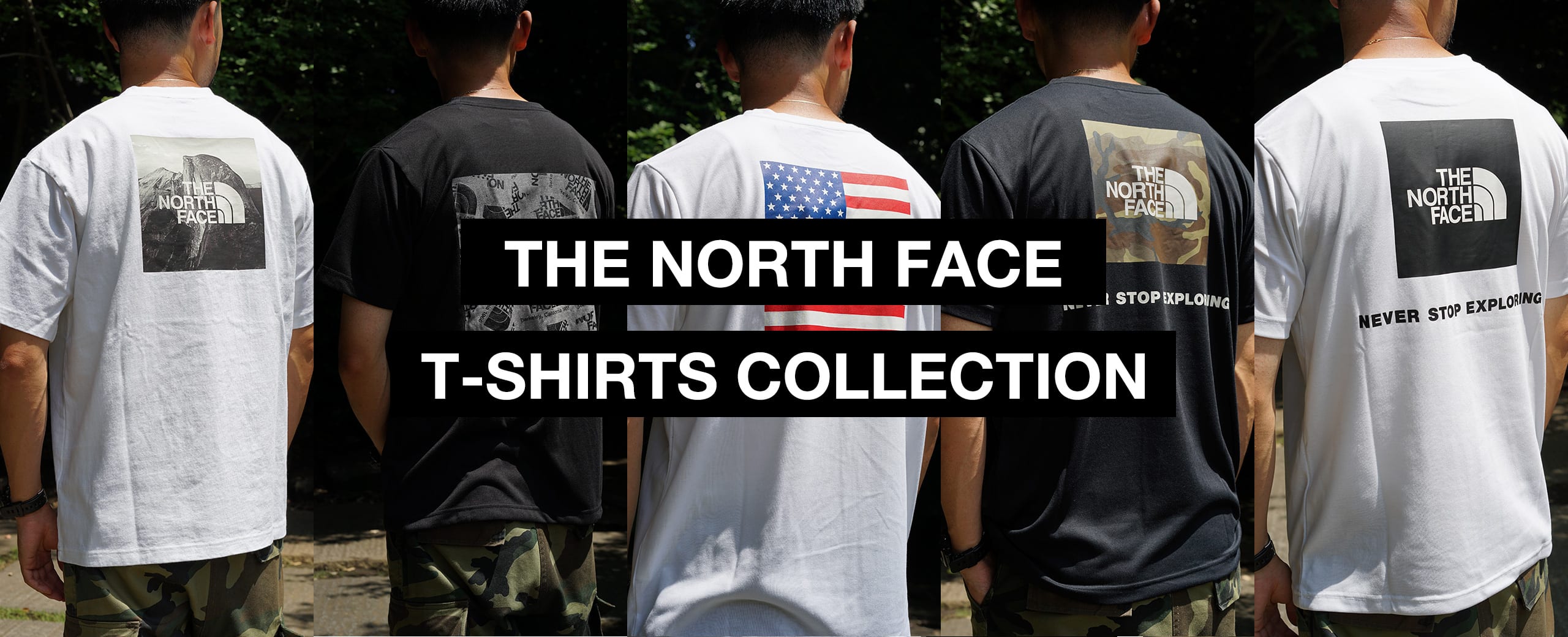 "THE NORTH FACE 20SS T-SHIRTS COLLECTION"