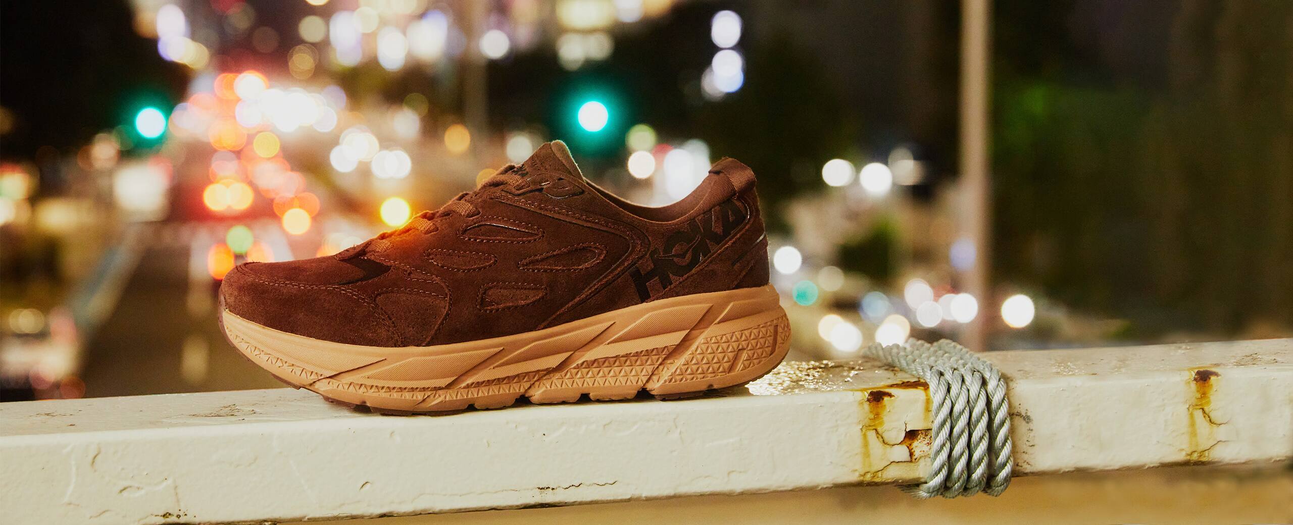 "HOKA CLIFTON L SUEDE Lmtdカラー"