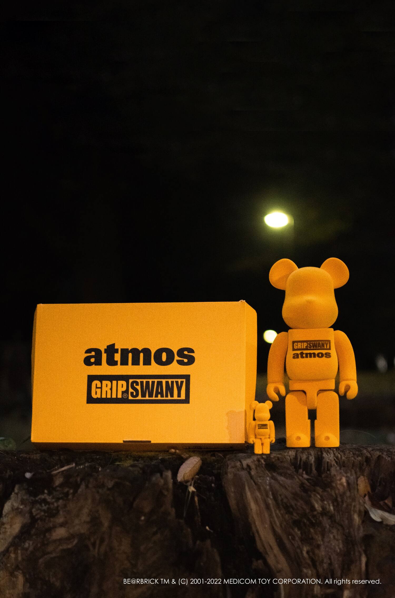 BE@RBRICK atmos×GRIP SWANY 100%&400%