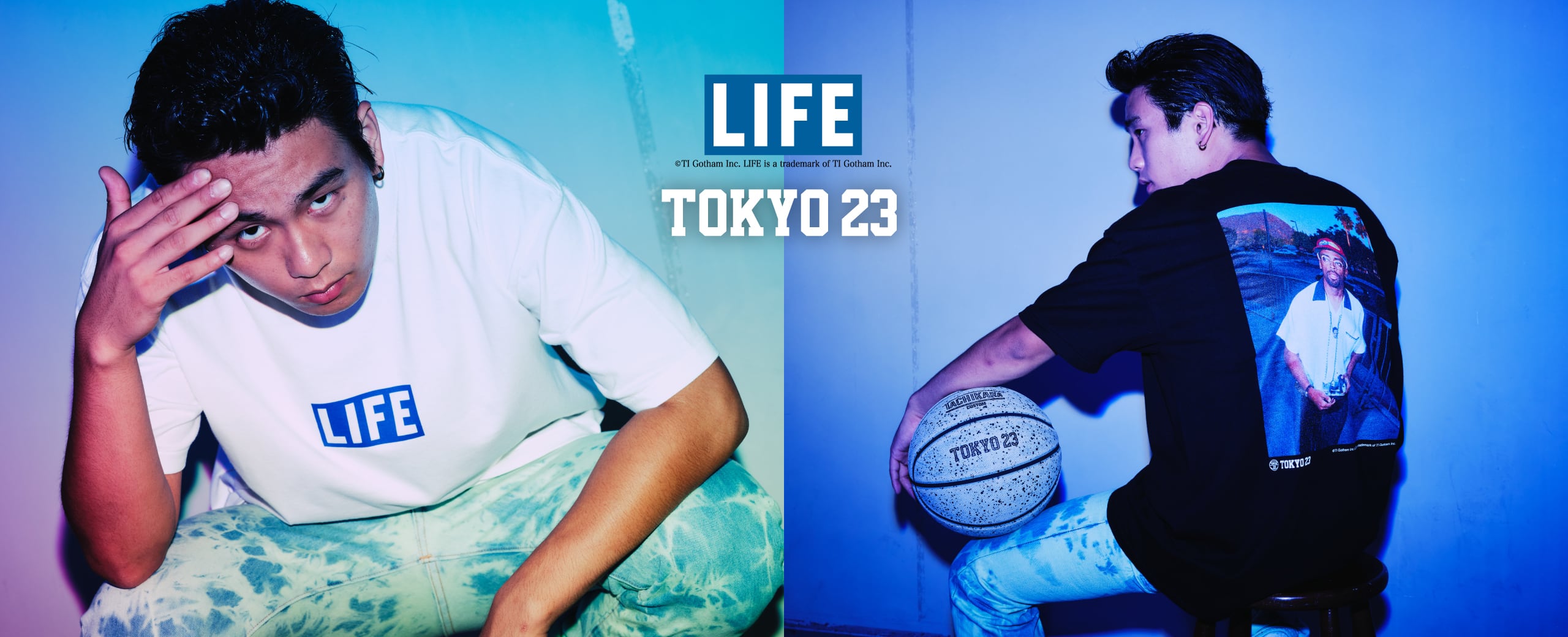 TOKYO23 x LIFE Magazine 2023 Late Summer T-Shirts
