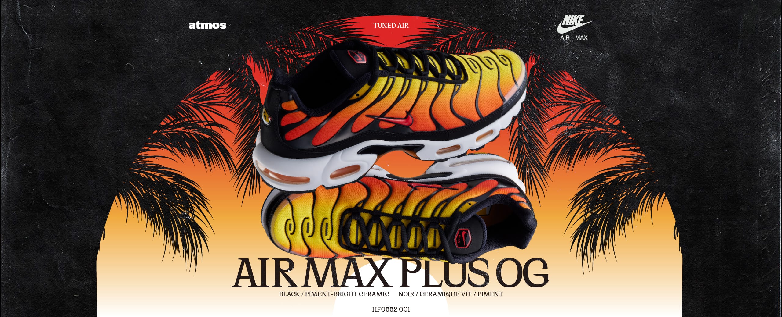 NIKE AIR MAX PLUS SUNSET