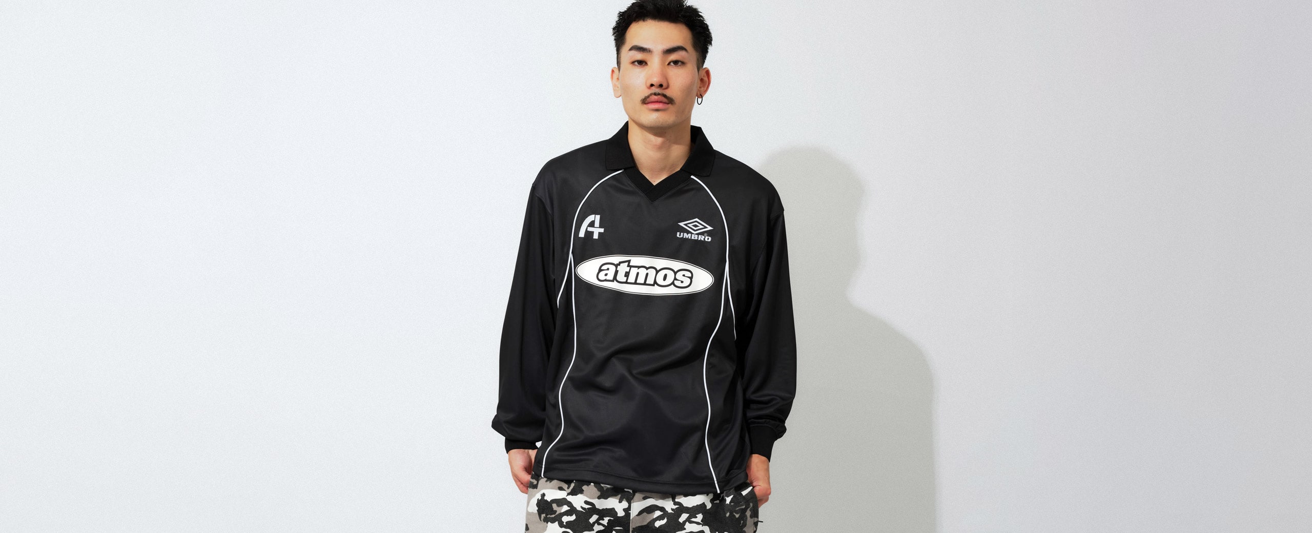 "UMBRO｜atmos イギリス発のフットボールブランド、アンブロとのコラボレーション第2弾。"