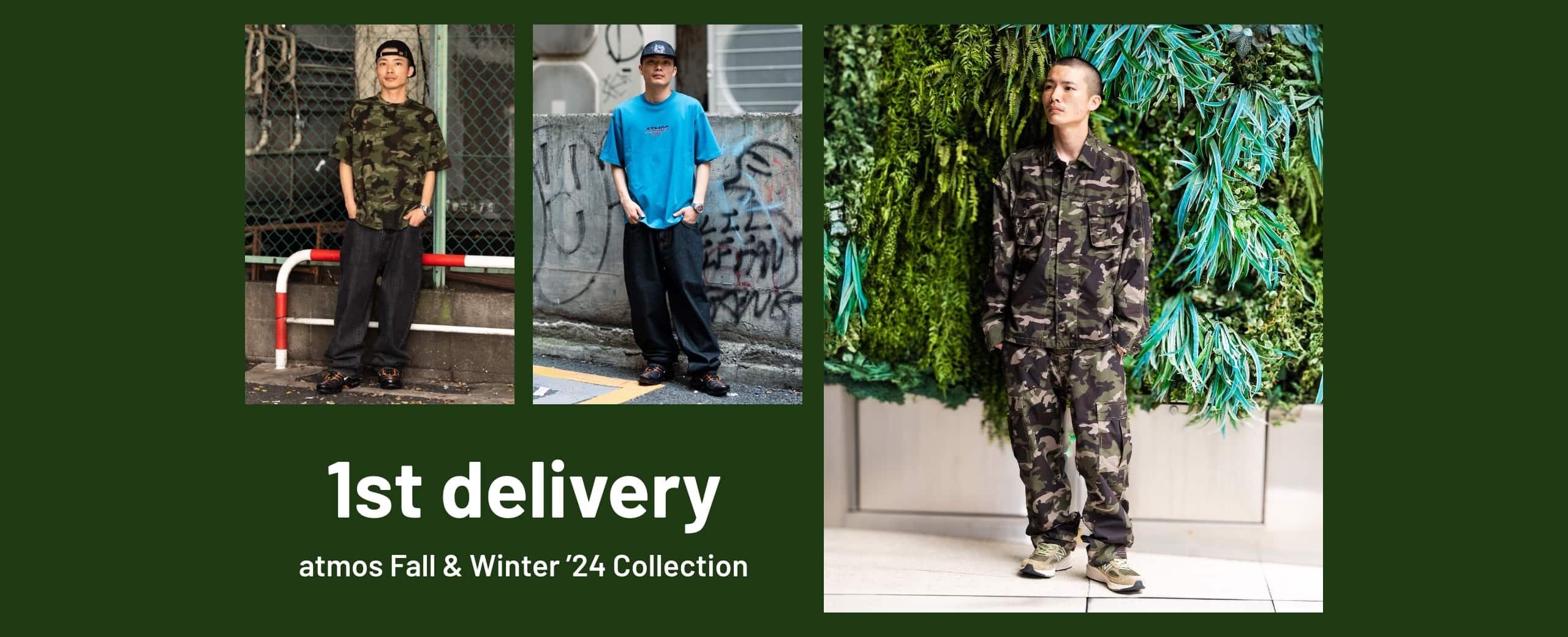 "atmos Fall & Winter ’24 Collection 1st Delivery"