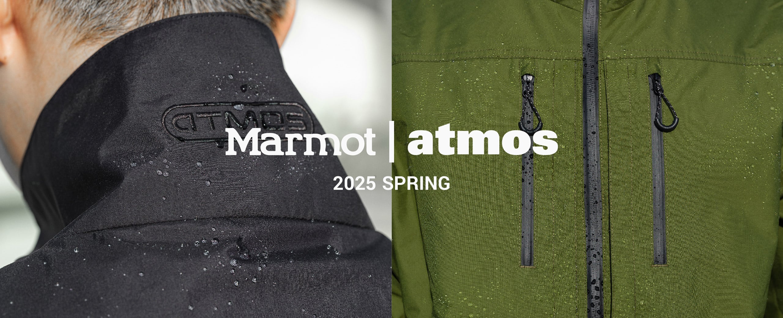 "atmos x Marmot | 高機能テキスタイルを使用したライフスタイルウェア。"