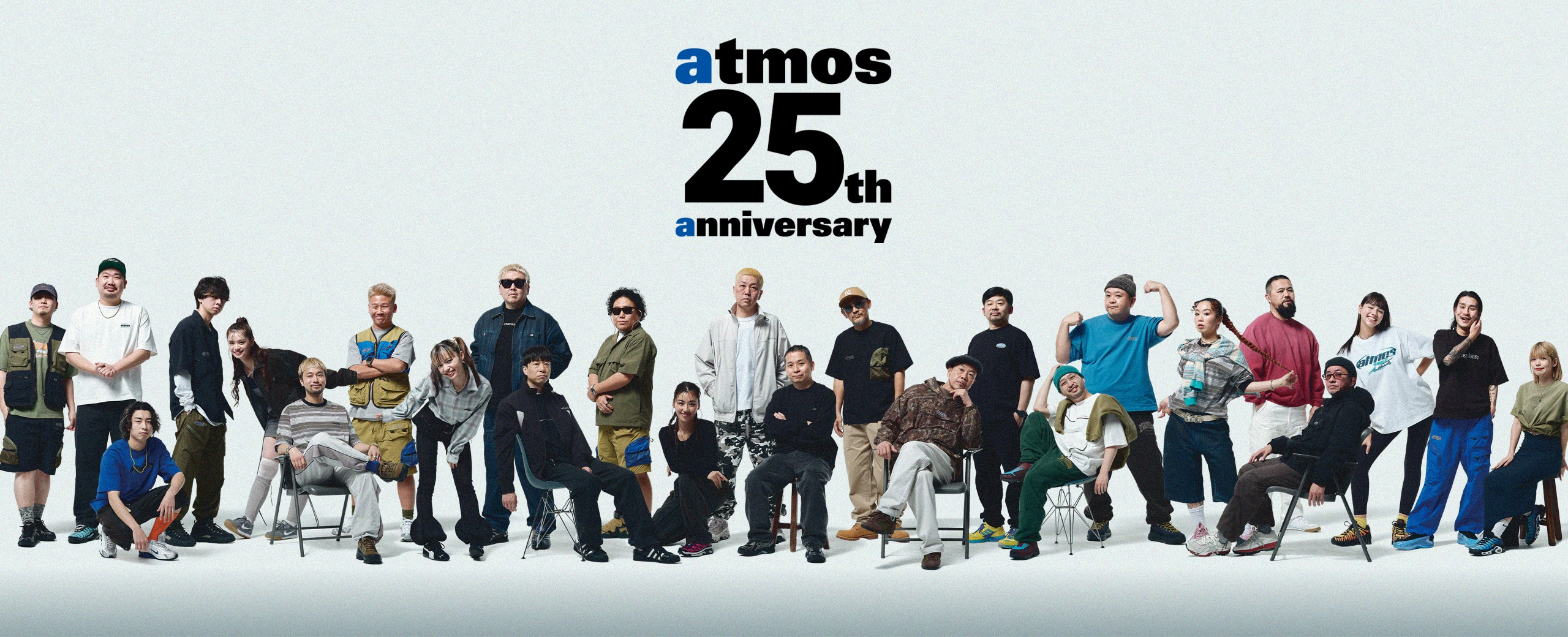 "atmos オリジナルアパレル 2025 春夏コレクション | atmos 25th Anniversary"