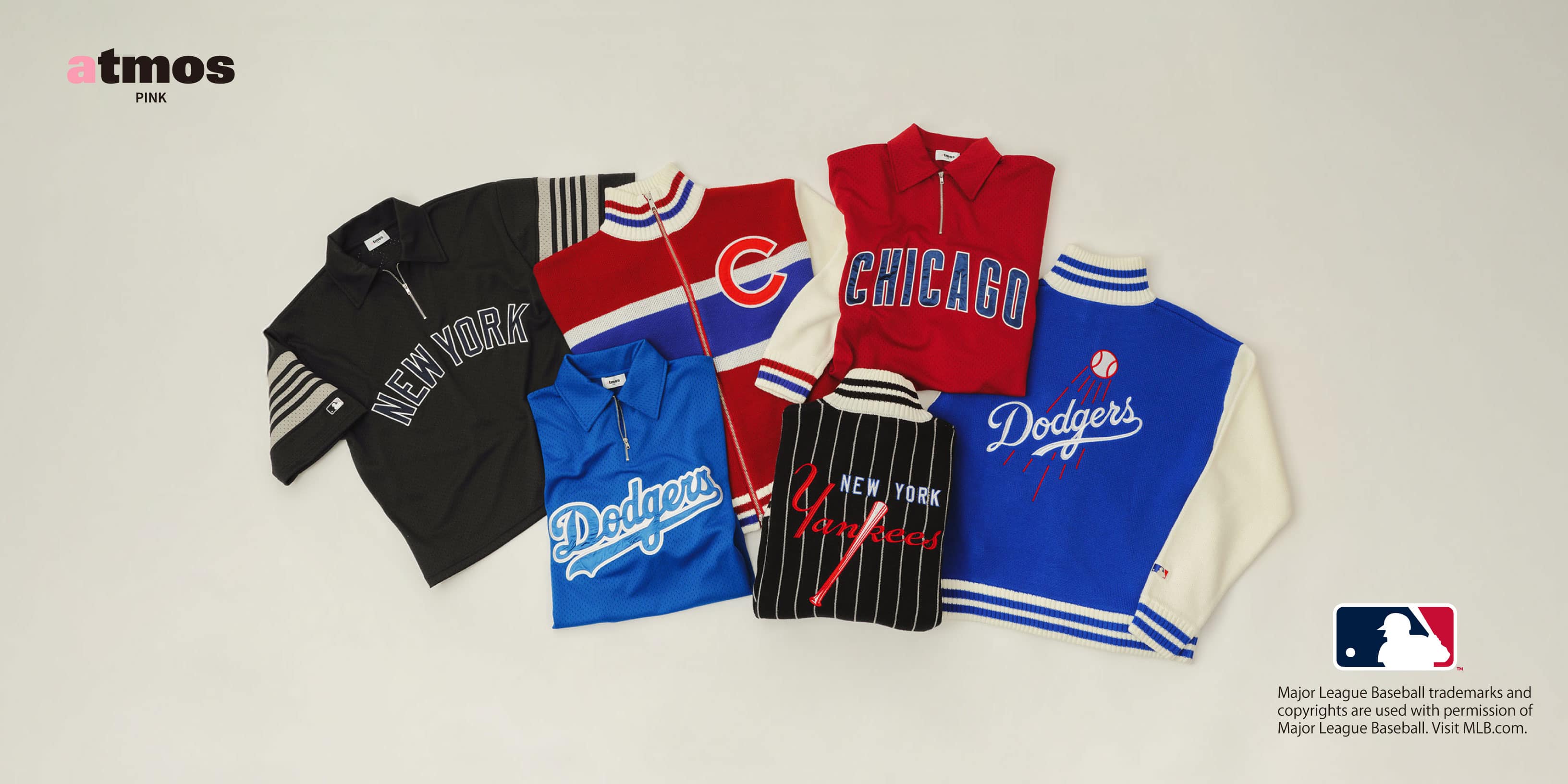 "atmos pink MLB Apparel Collection 2025"