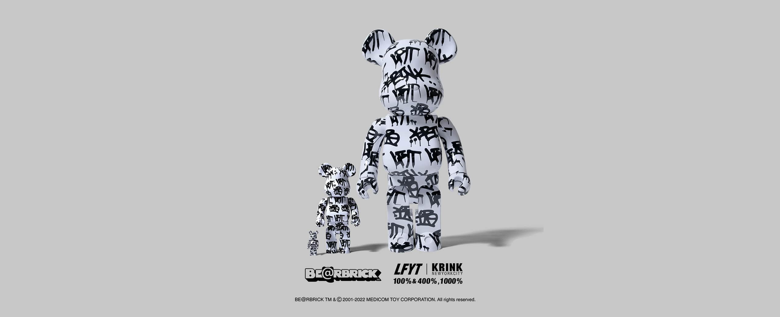 LFYT × KRINK BE@RBRICK 1000%-