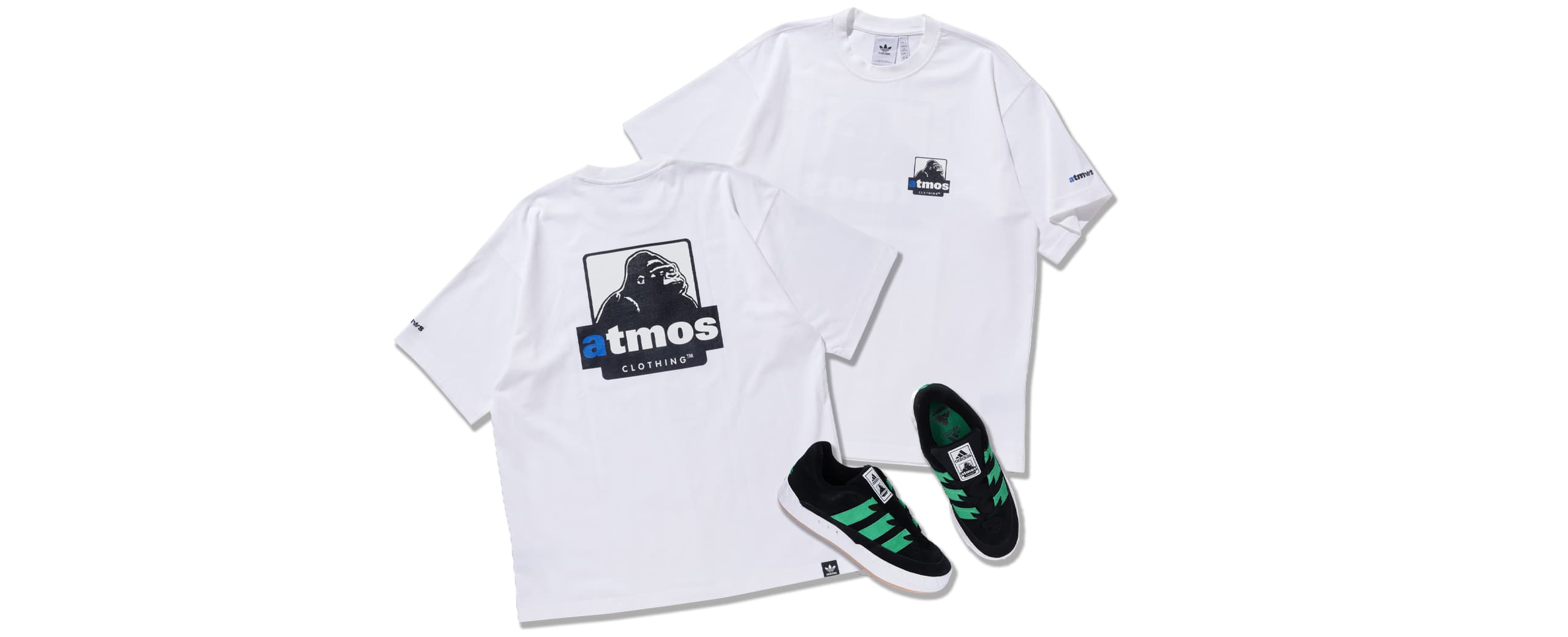 adidas atmos XLARGE TEE WHITE 22FW-S