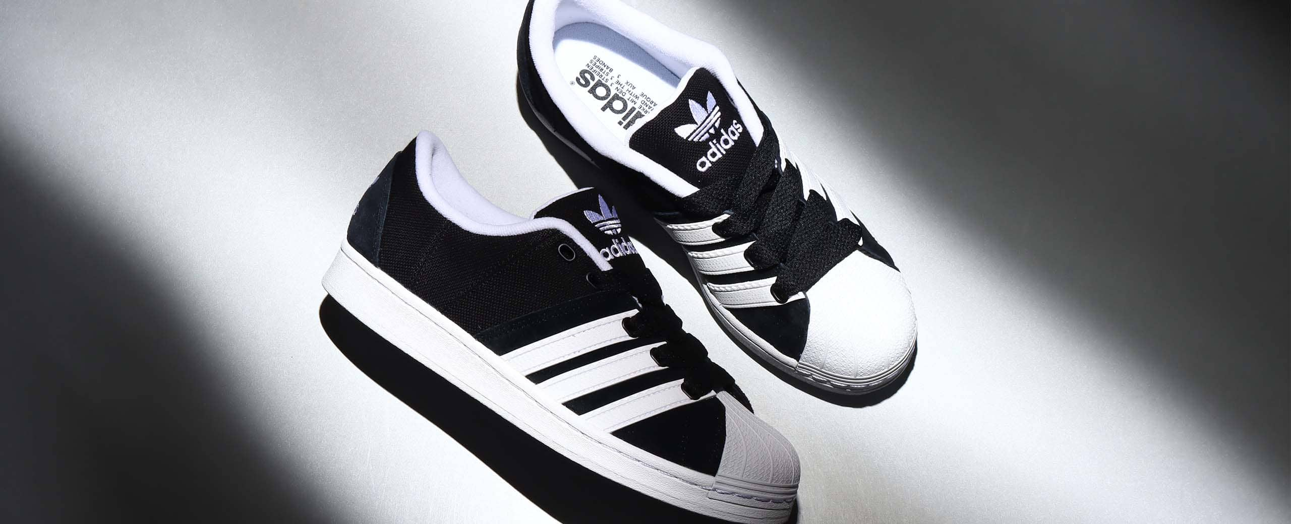 adidas SST SUPERMODIFIED CORE BLACK/FOOTWEAR WHITE/FOOTWEAR WHITE