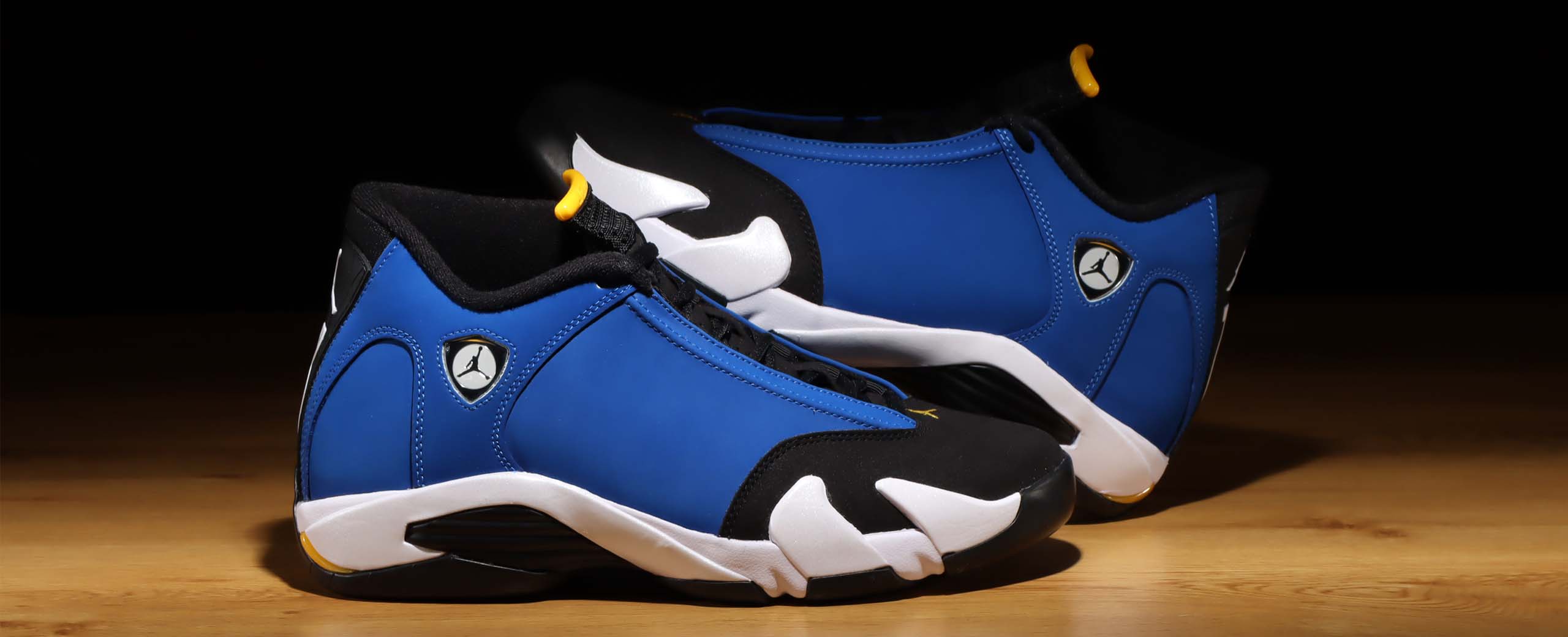 JORDAN BRAND AIR JORDAN 14 RETRO VARSITY ROYAL/BLACK-VARSITY MAIZE ...