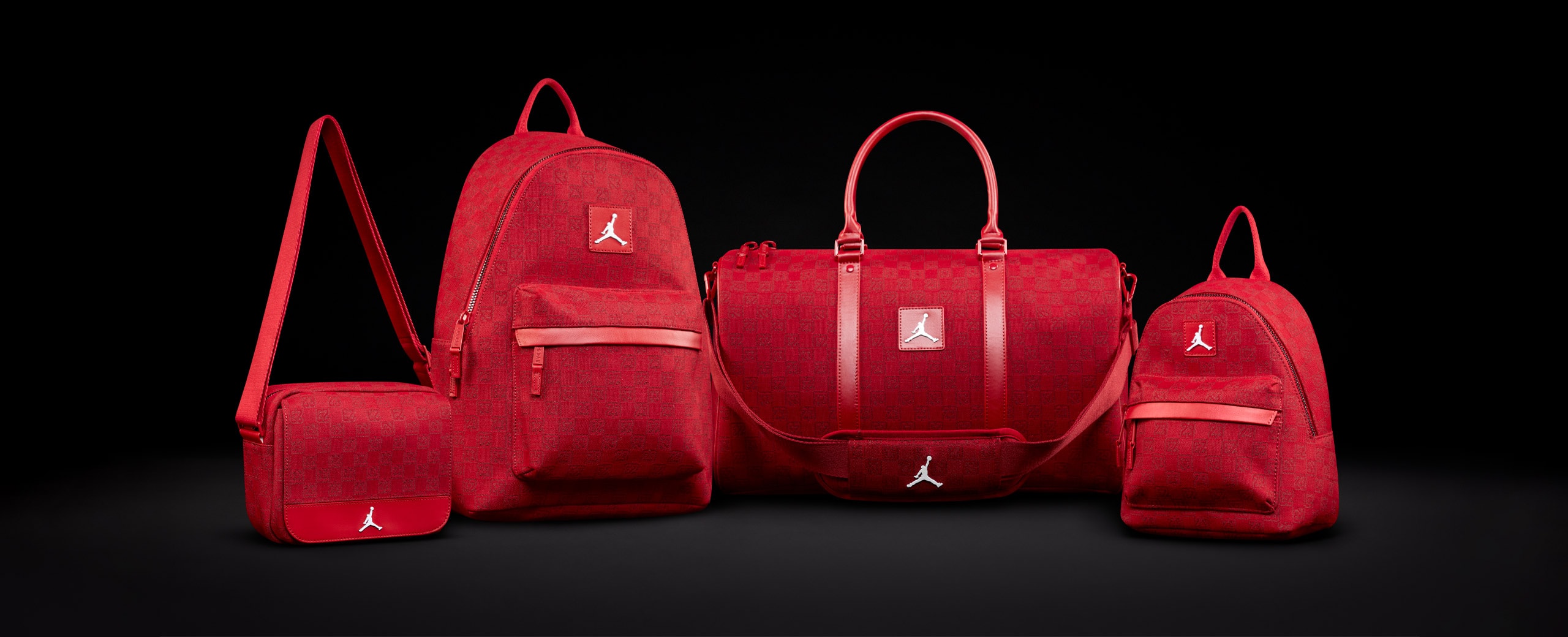 JORDAN BRAND MONOGRAM MINI BACKPACK RED 23SU-S