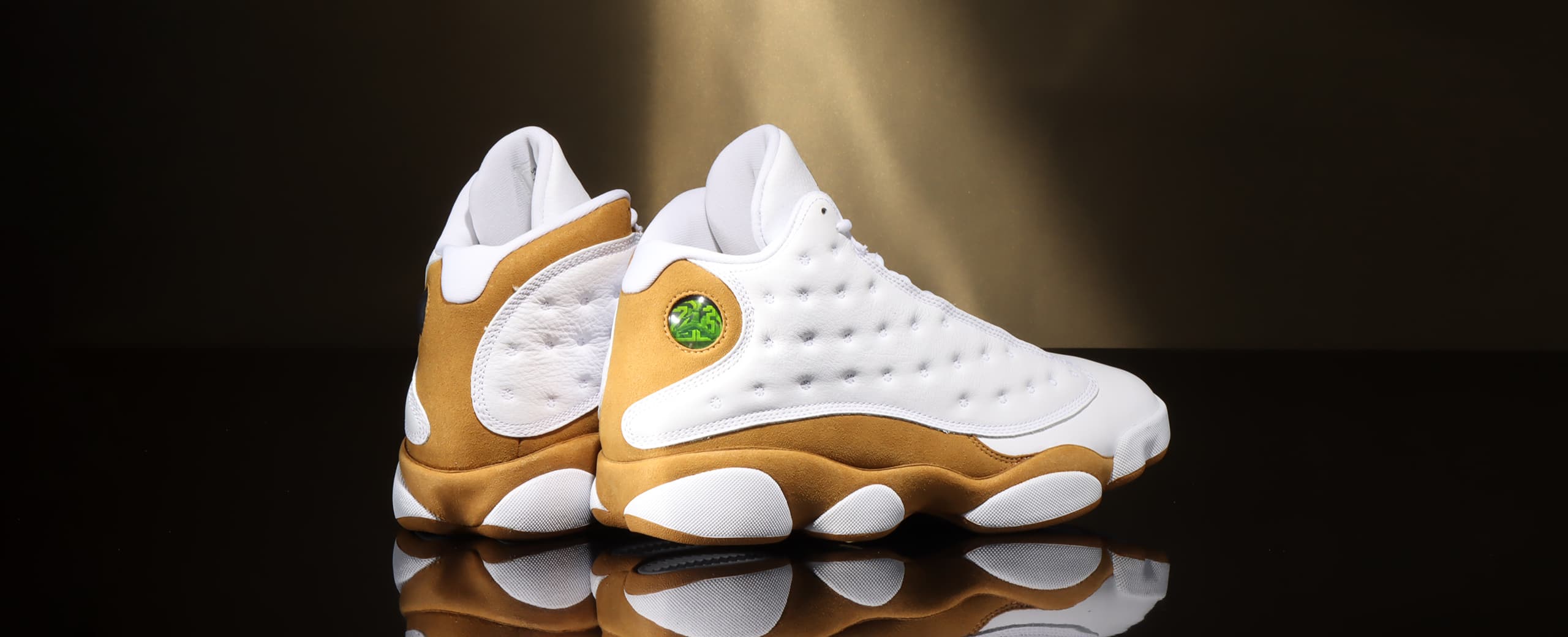 Air jordan 13 shop retro white gold