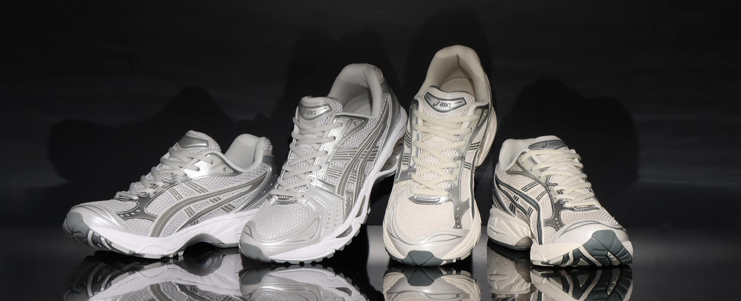 asics GEL-KAYANO 14 BIRCH/DARK PEWTER 24SS-I