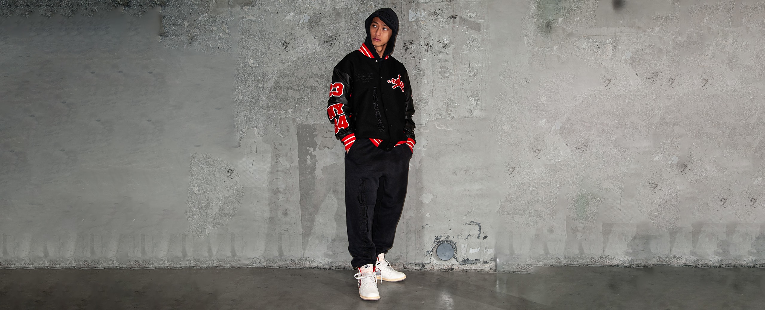 JORDAN BRAND M J AWNY FLC PANT BLACK|atmos（アトモス） 公式 