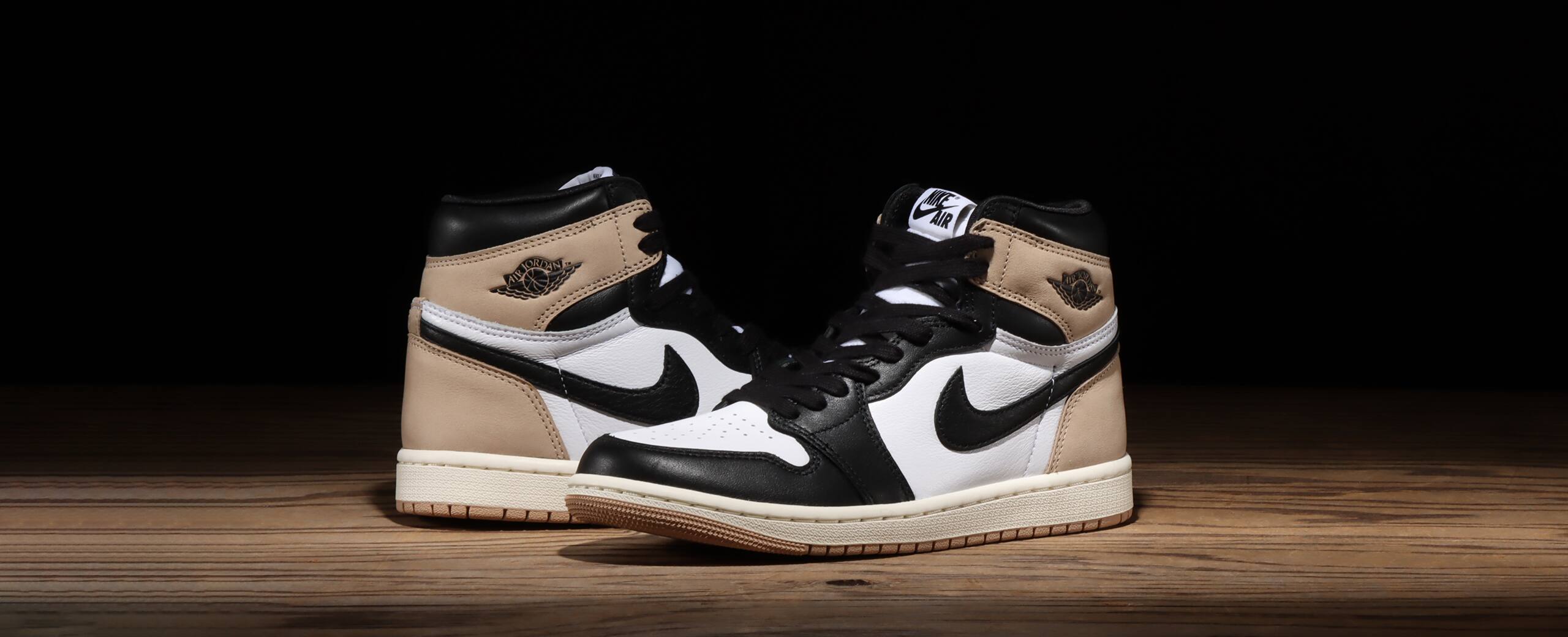 JORDAN BRAND WMNS AIR JORDAN 1 RETRO HI OG BLACK/LEGEND MD