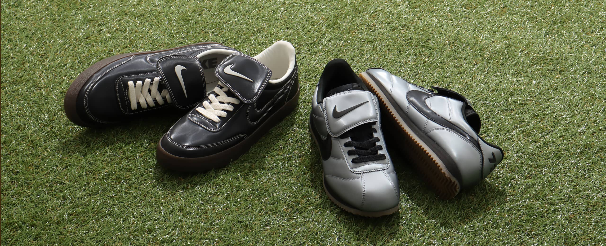 NIKE CORTEZ SE MTLC COOL GREY/BLACK-GUM DARK BROWN|atmos（アトモス） 公式オンラインストア