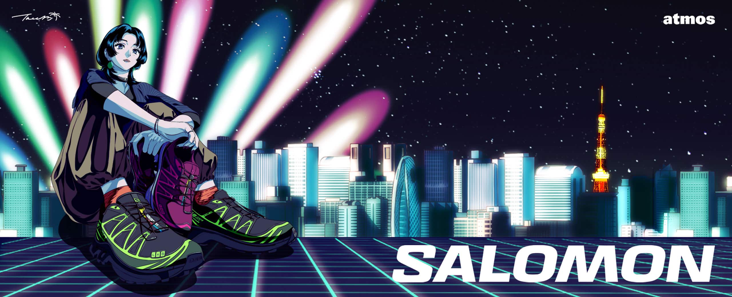 SALOMON XT-6 atmos "NEON TOKYO"