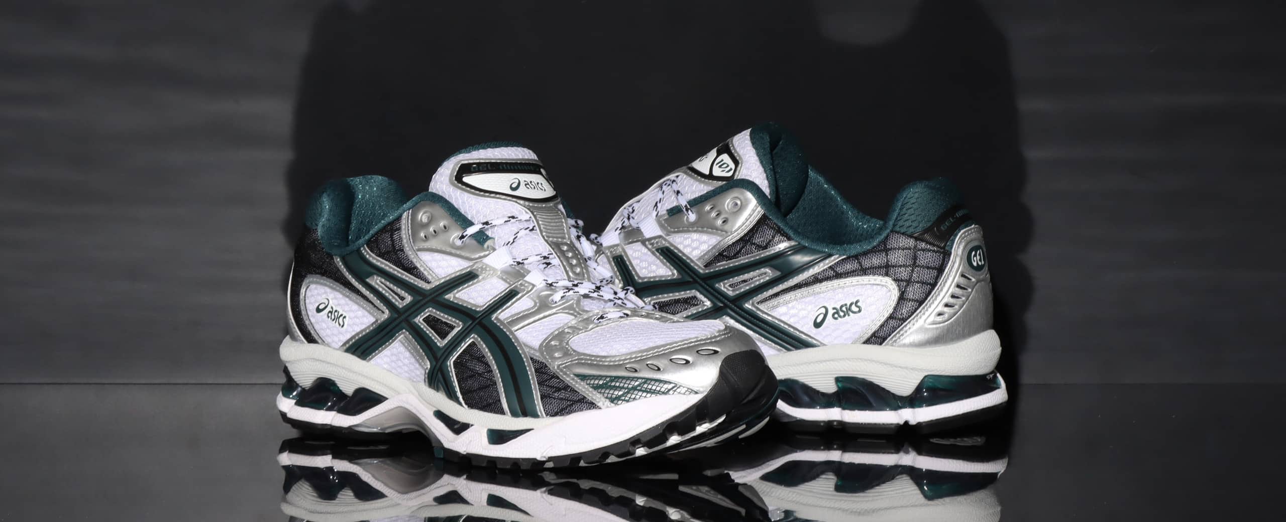 ファッション通販 安い asics GEL-NIMBUS atmos（アトモス | GREEN WHITE/SAXON 10.1 靴