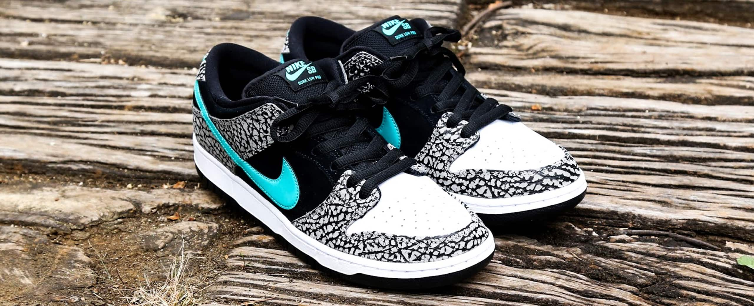 NIKE×atmos SB ダンク ロー エレファント 28cm-