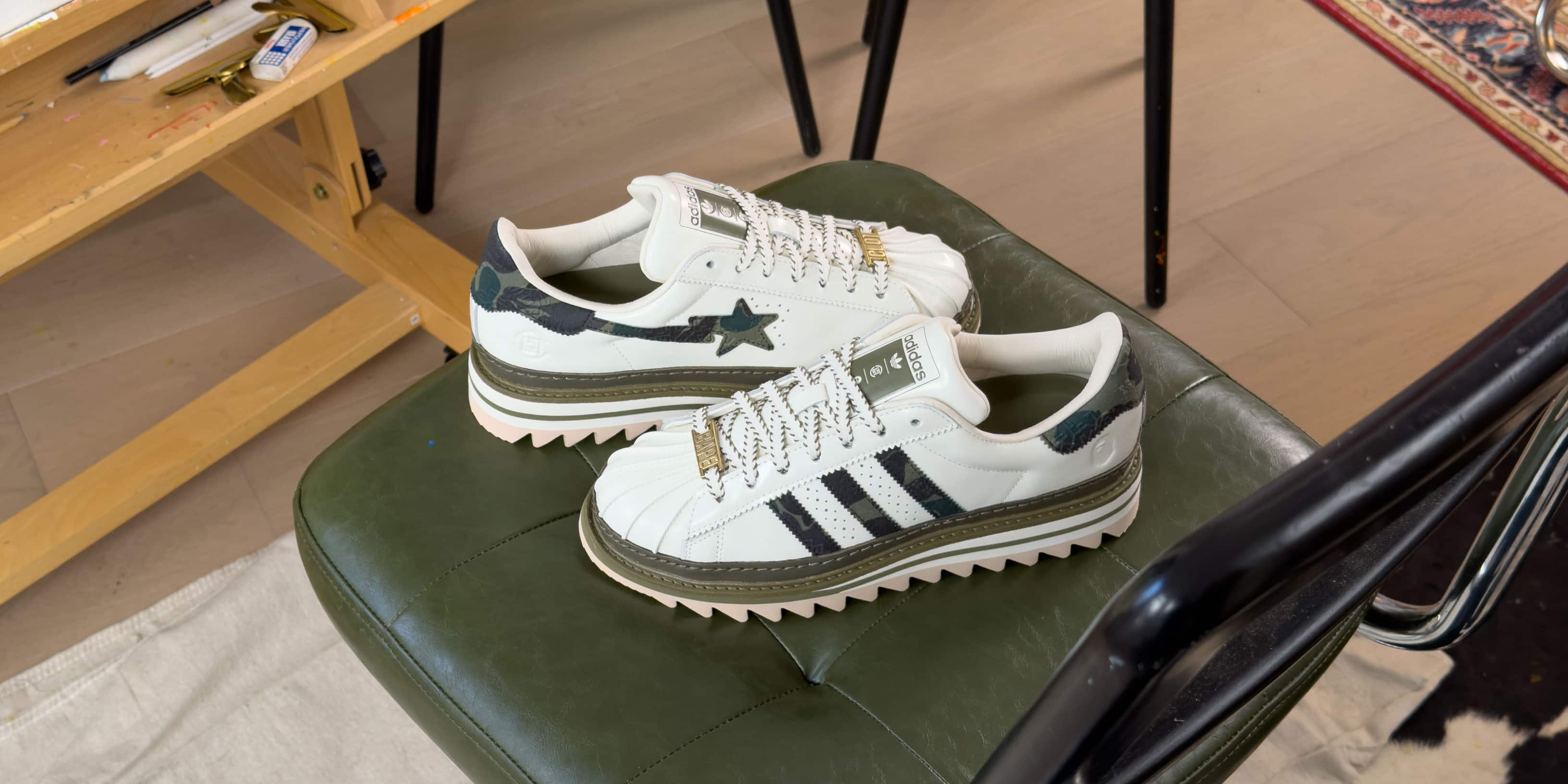adidas CLOT X BAPE SUPERSTAR BY EDISON CHEN