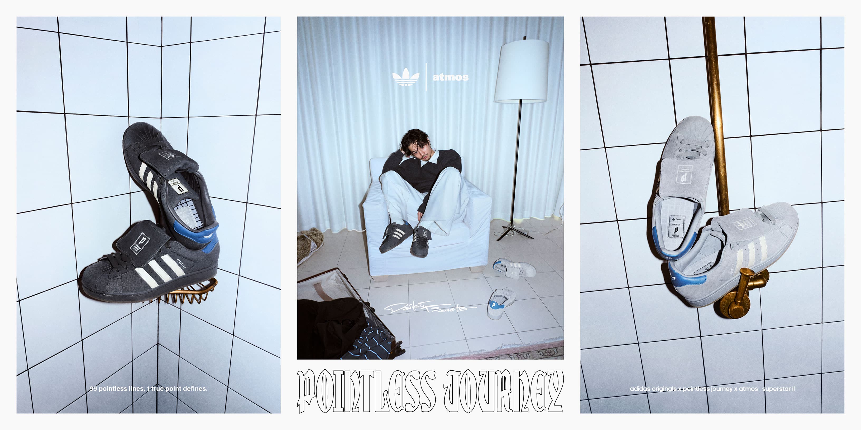 adidas SUPERSTAR II atmos DAIKI TSUNETA POINTLESS JOURNEY