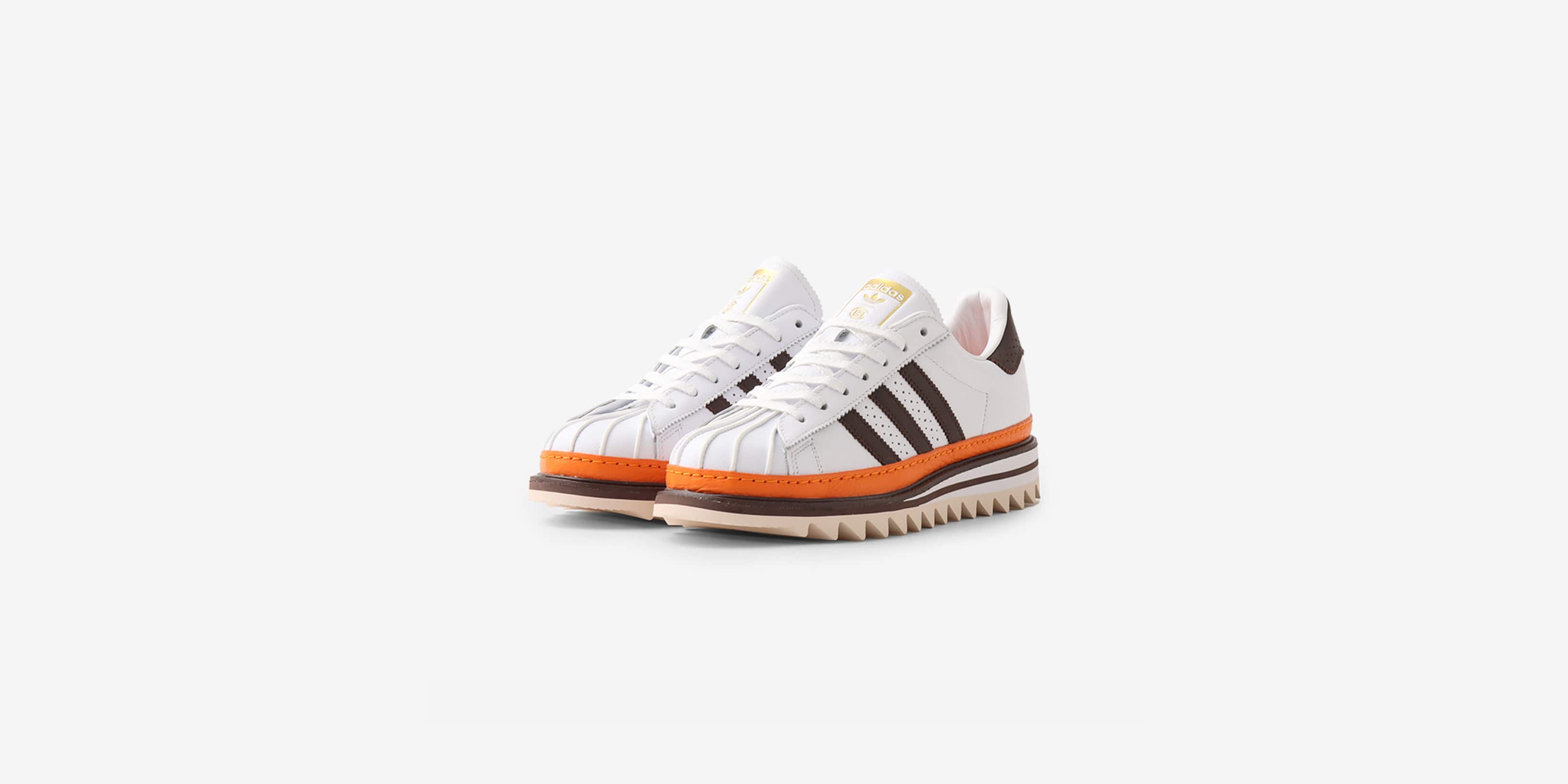 adidas CLOT EX ORANGE SUPERSTAR BY EC