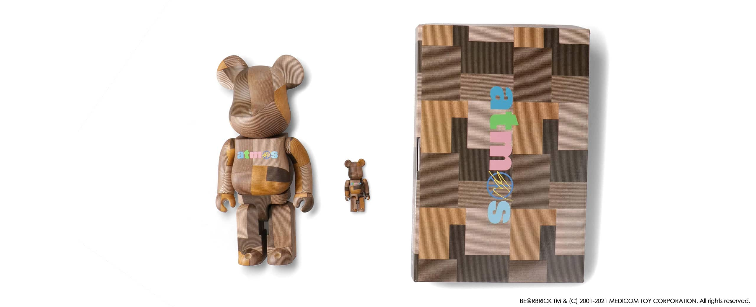 BE@RBRICK atmos Wotherspoon 100％ & 400％-eastgate.mk