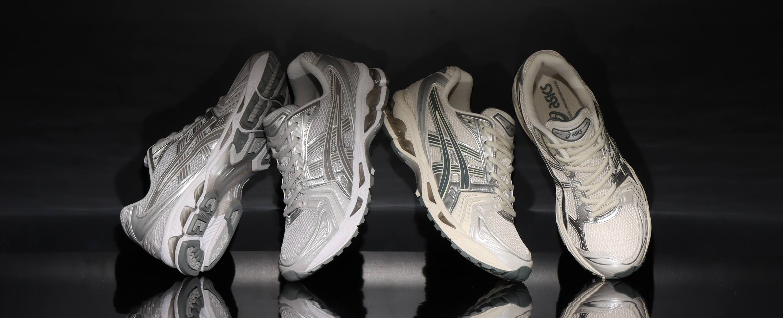 asics GEL-KAYANO 14 BIRCH/DARK PEWTER 24SS-I