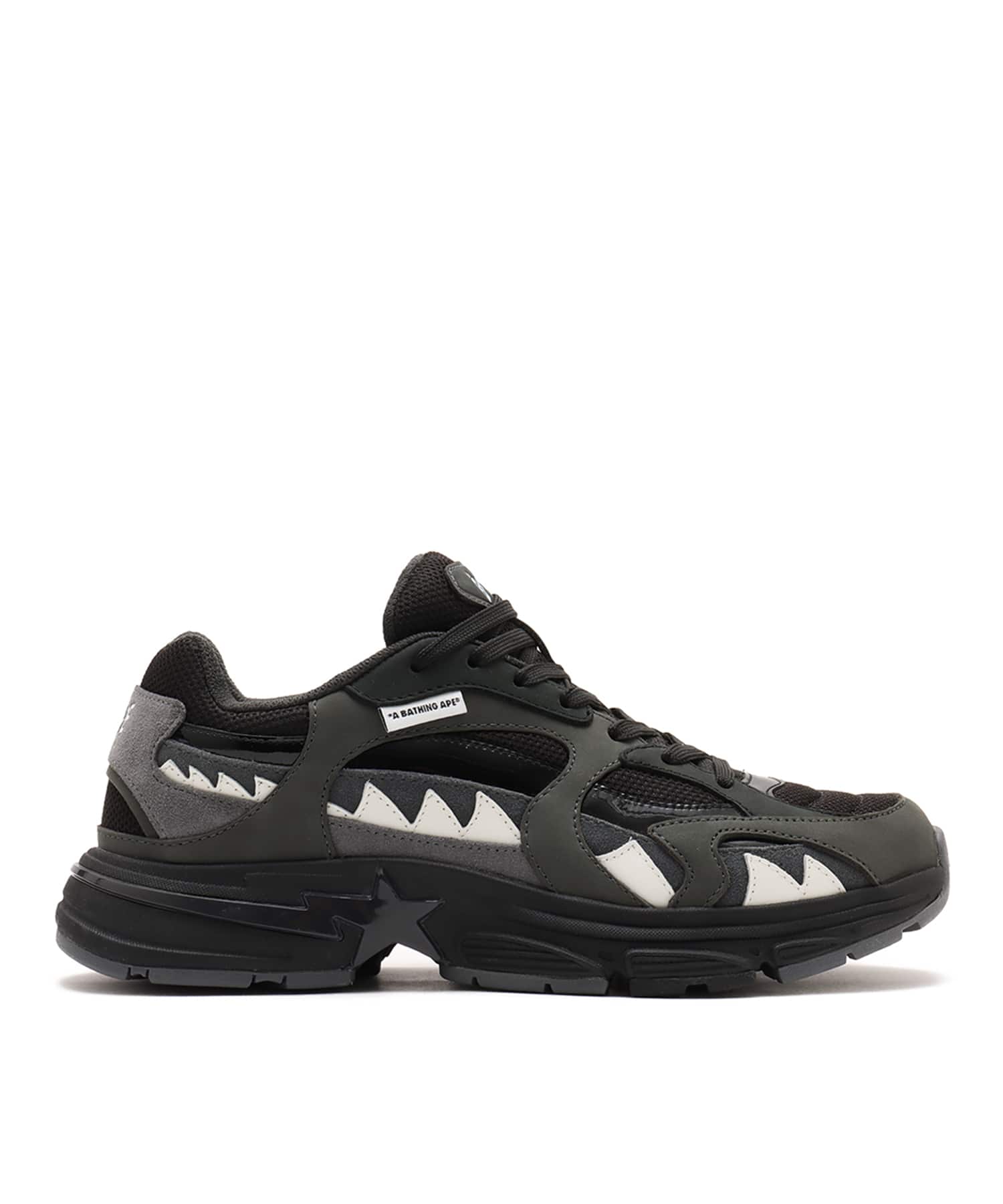 A BATHING APE SHARK STA BLACKの画像
