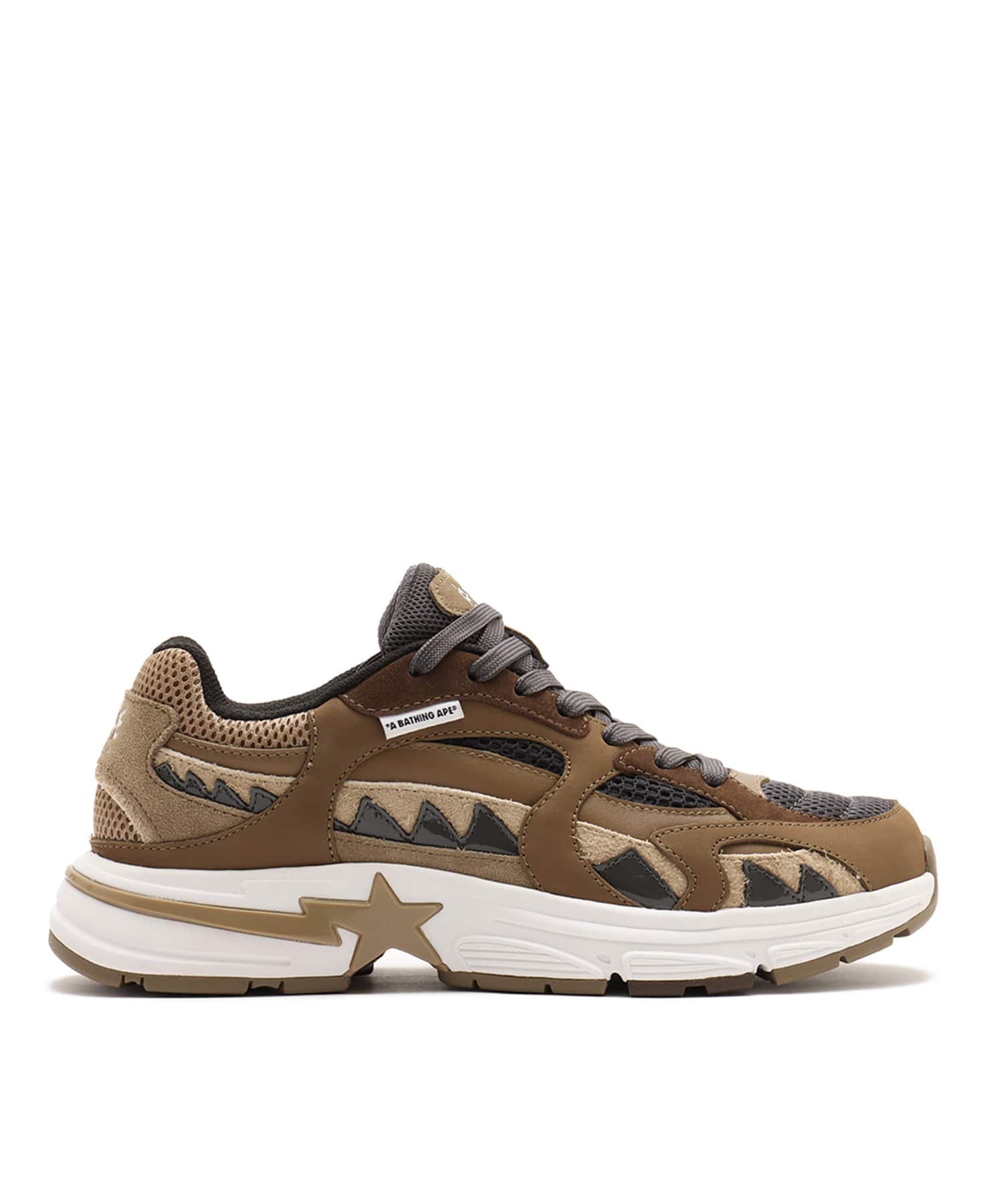 A BATHING APE SHARK STA #2 BEIGEの画像