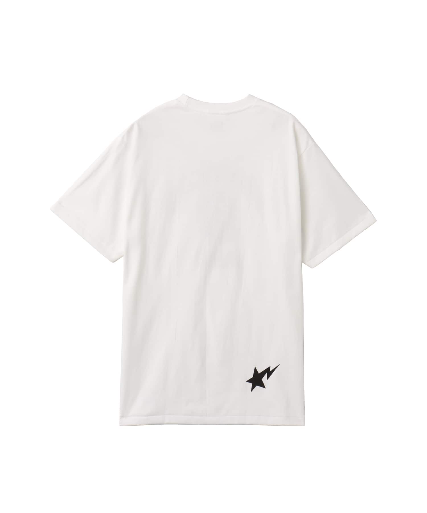 A BATHING APE G-SNK COLLEGE TEE WHITEの画像