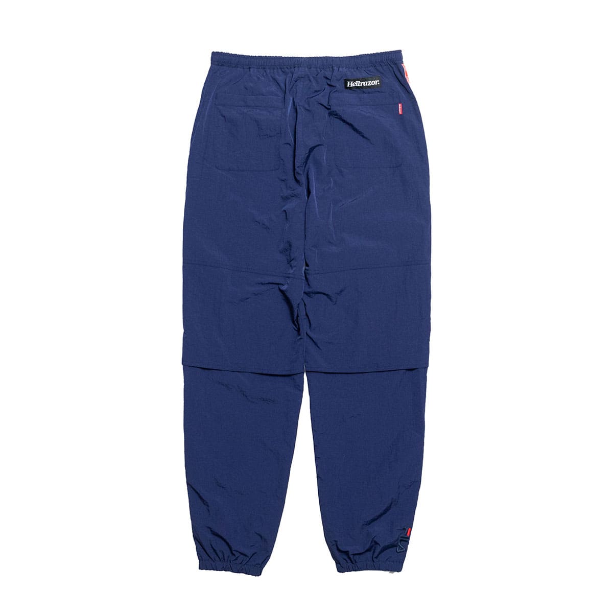 FILA HELLRAZOR TRADEMARK LOGO NYLON PANTS NAVY 23SS-S