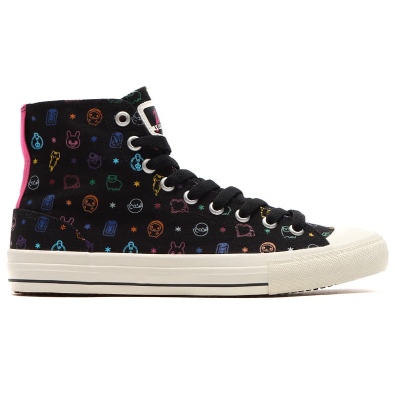 ラブライブ！× UBIQ　コレクション μ's BLACK MULTIスニーカー BLACKの画像