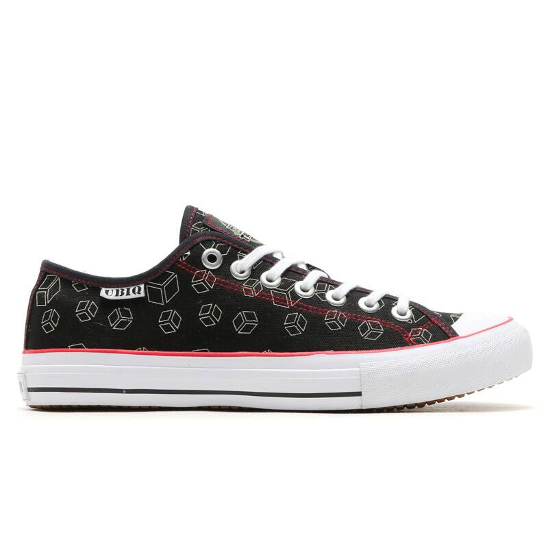 UBIQ BLACK TRIGGER SNEAKERS -YUMA model BKACK/GROW IN THE DARK の画像