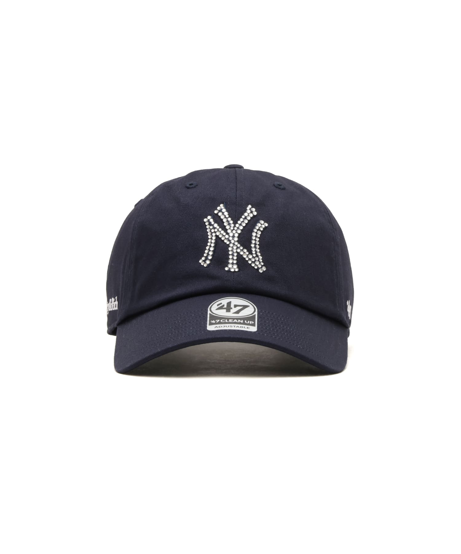 SPORTY＆RICH Yankees Krystal Hat Dark Navy/Whiteの画像