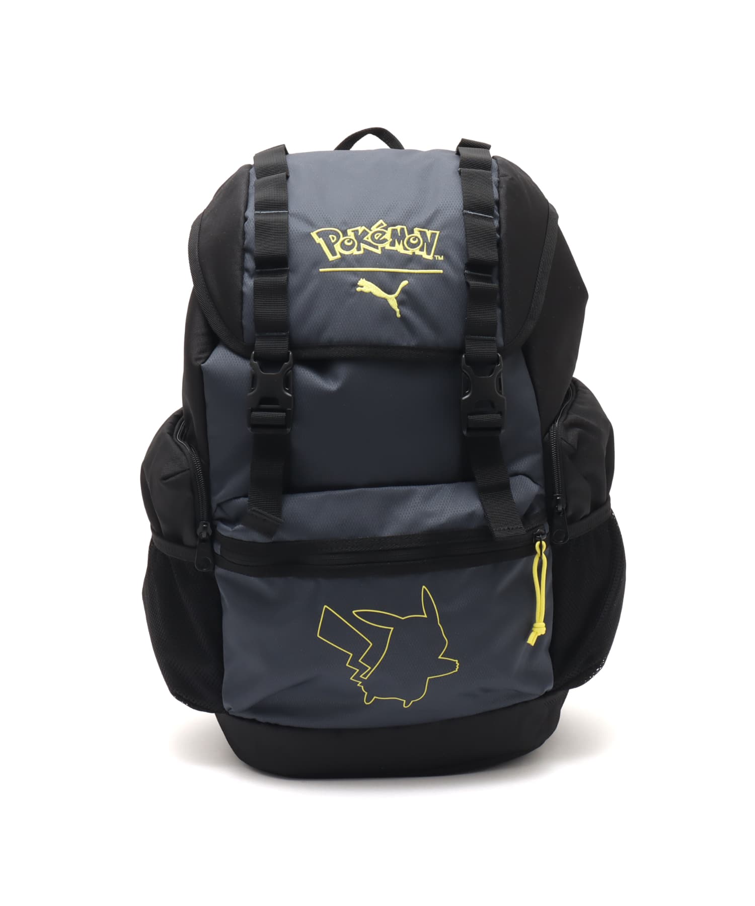 PUMA X POKEMON BACKPACK PUMA BLACK-STRONG GRAYの画像