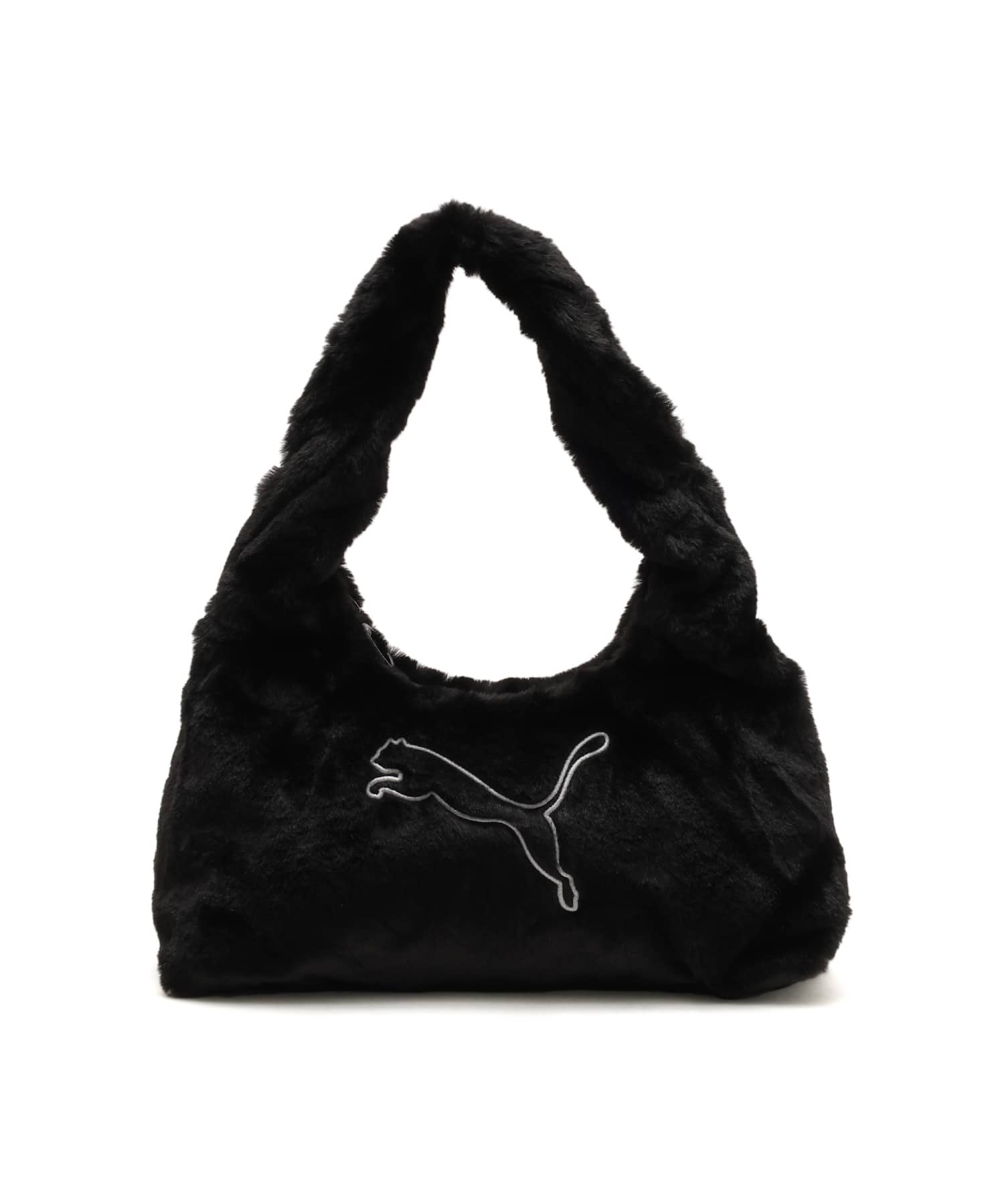 PUMA UP FUR SMALL PRISM BAG PUMA BLACKの画像