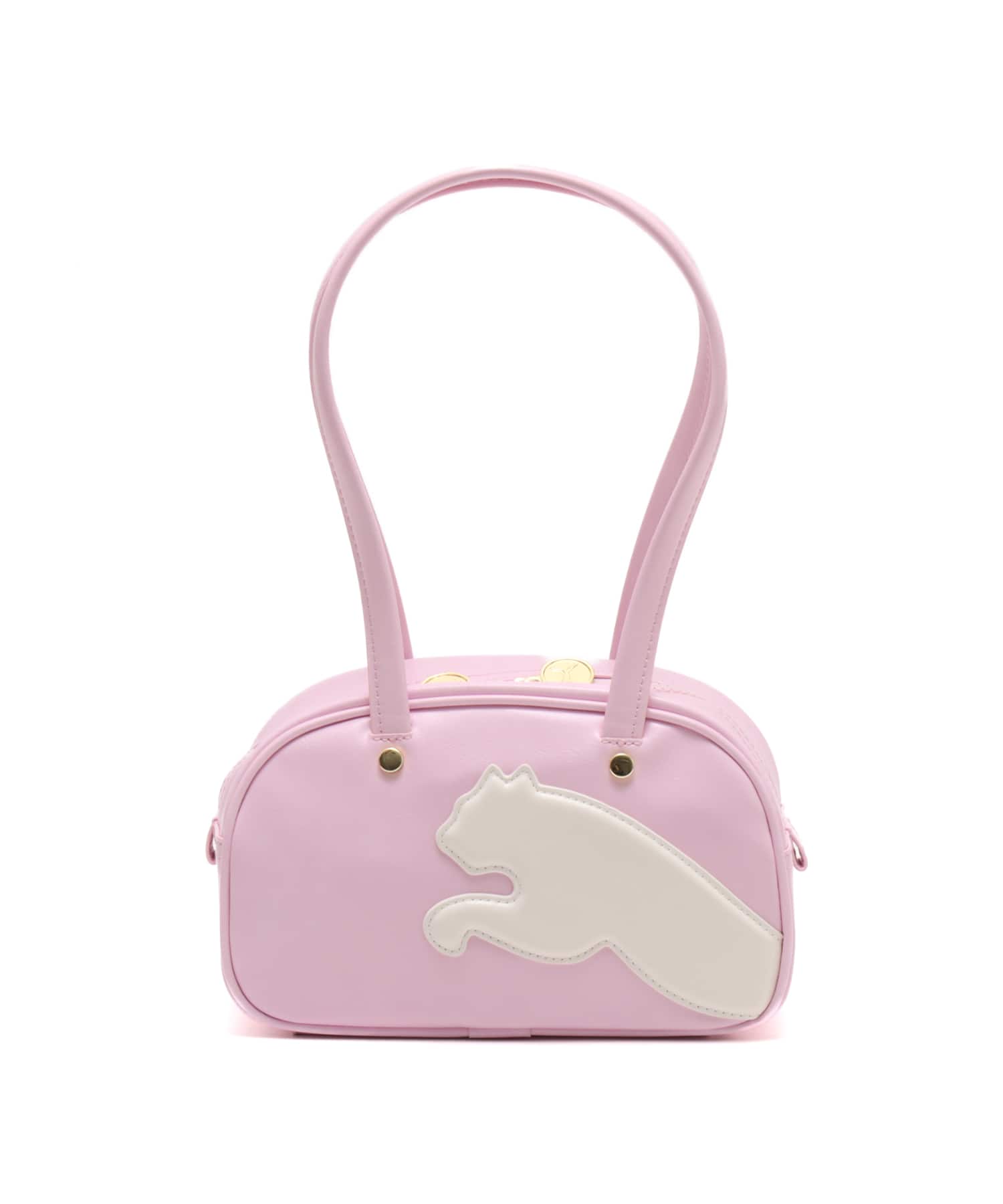 PUMA MINI GRIP バッグ PEARL PINK-WARM WHITEの画像