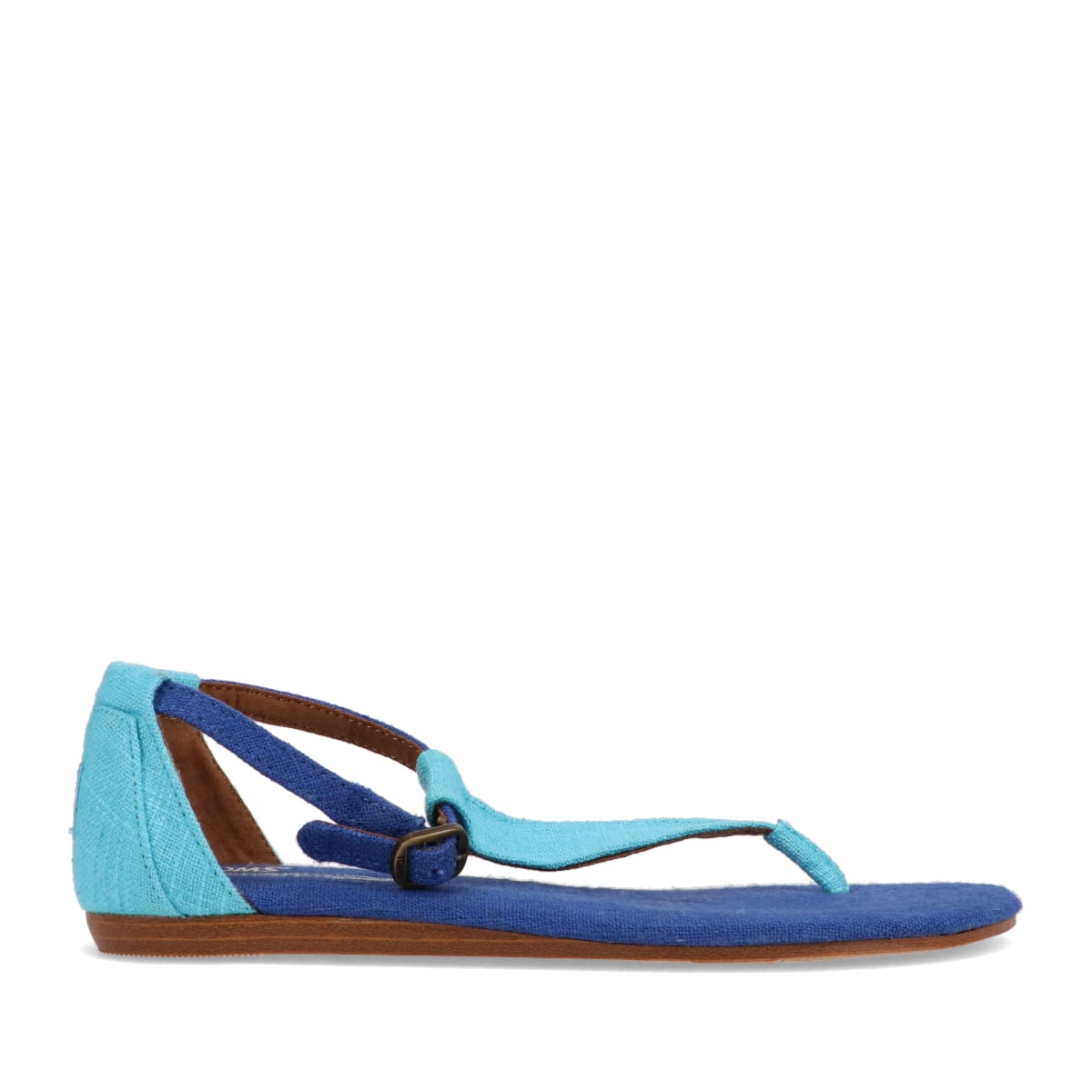 TOMS WOMENS PLAYA SANDALS BLUE MIX 14SS-Iの画像