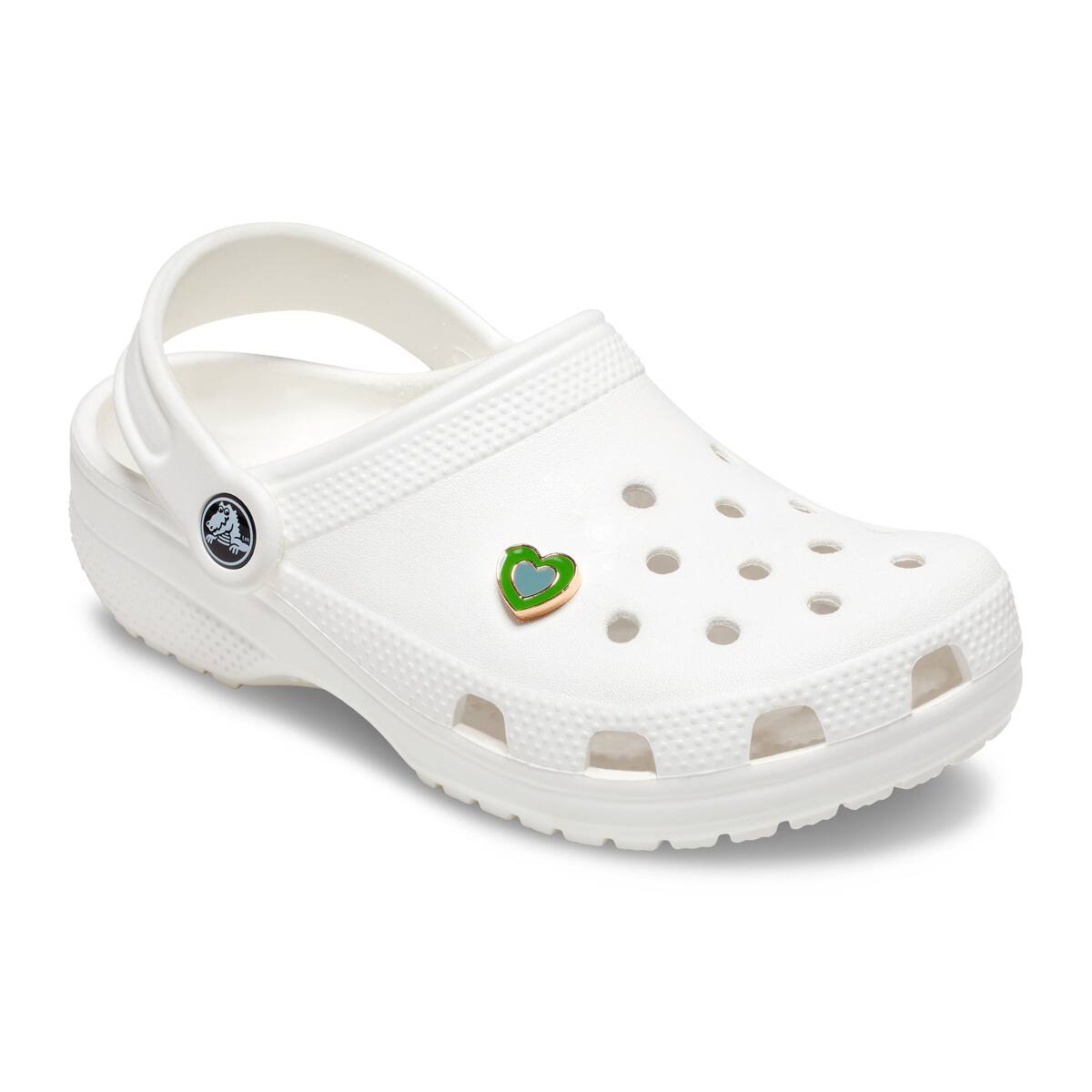 crocs Green Double Heart MULTI の画像