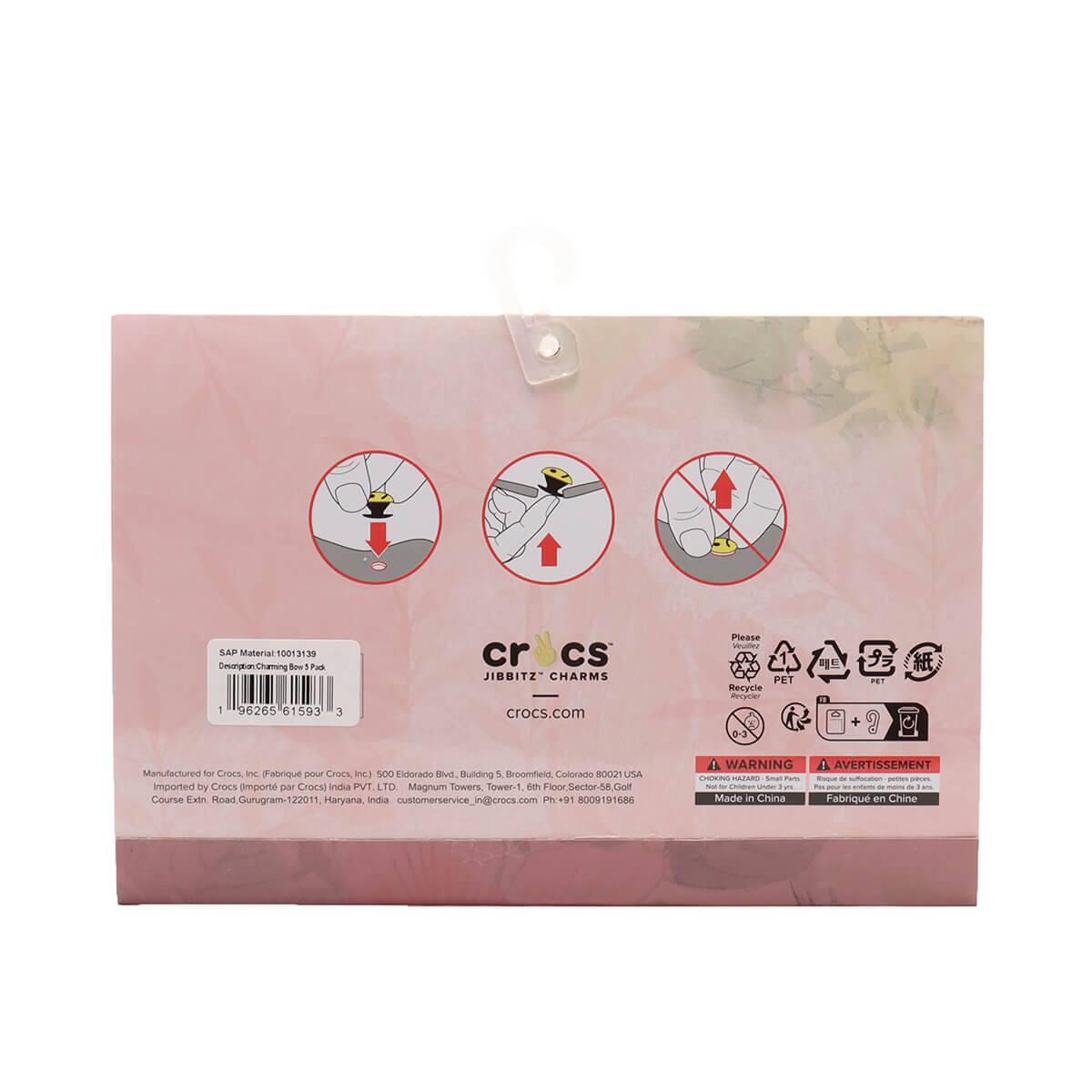 crocs Charming Bow 5 Pack MULTI の画像