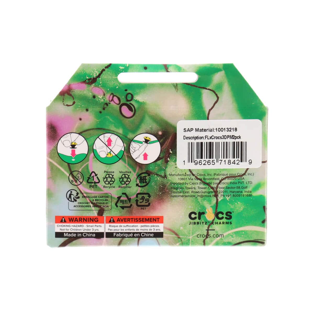 crocs FUTURA X Crocs 3DPM Jibbitz MULTIの画像
