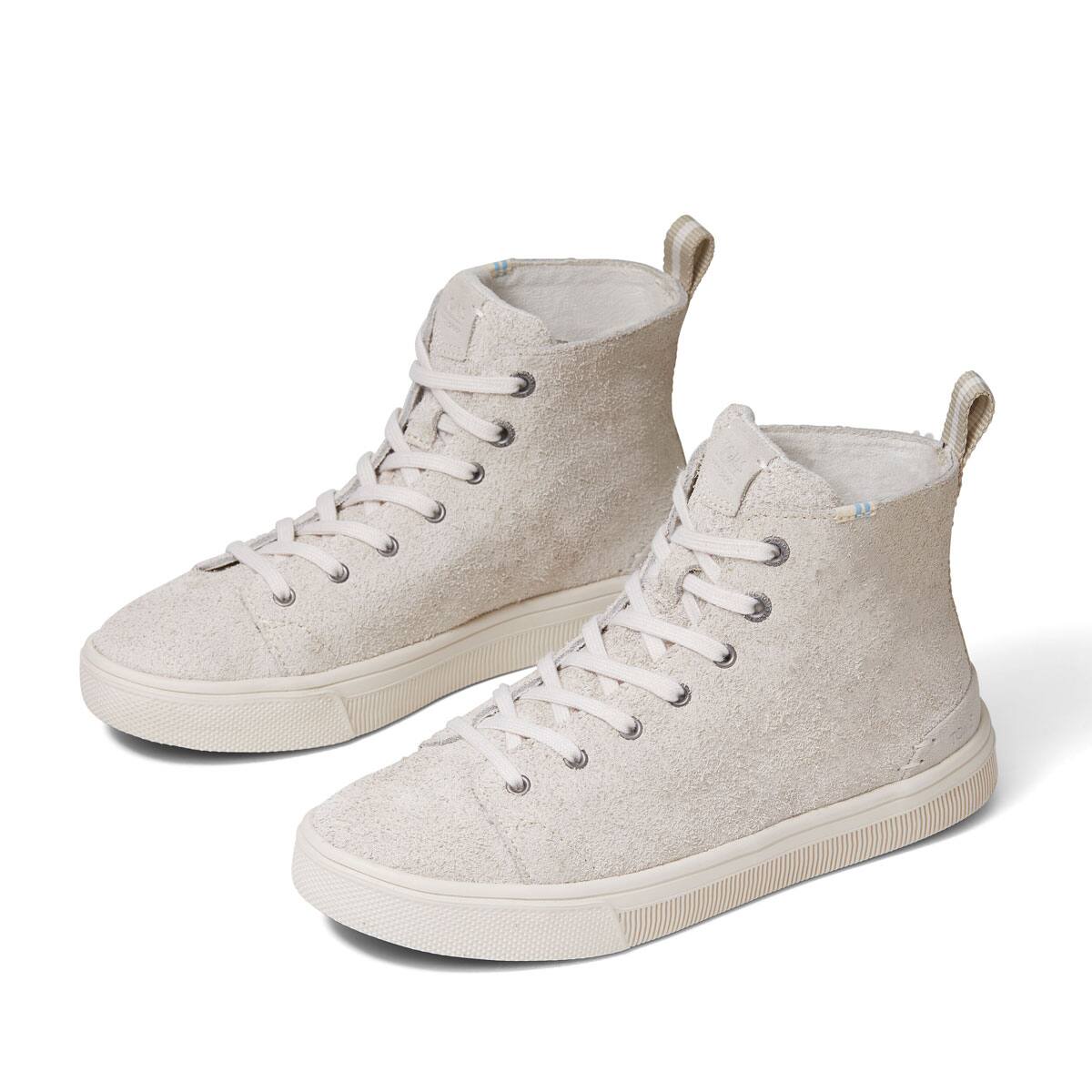 TOMS TRVL LITE HIGH Birch Shaggy Suede 21FA-Iの画像